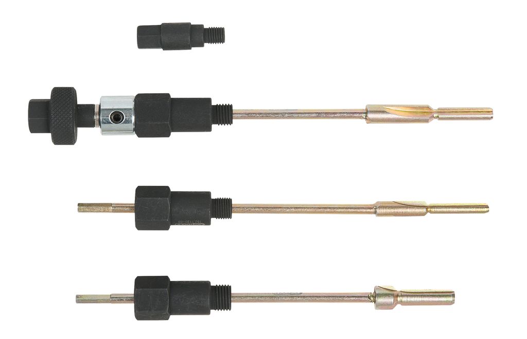 KS Tools MASTER 3 in 1 Glühkerzen-Reibahlen-Satz, 9-tlg, 152.1120