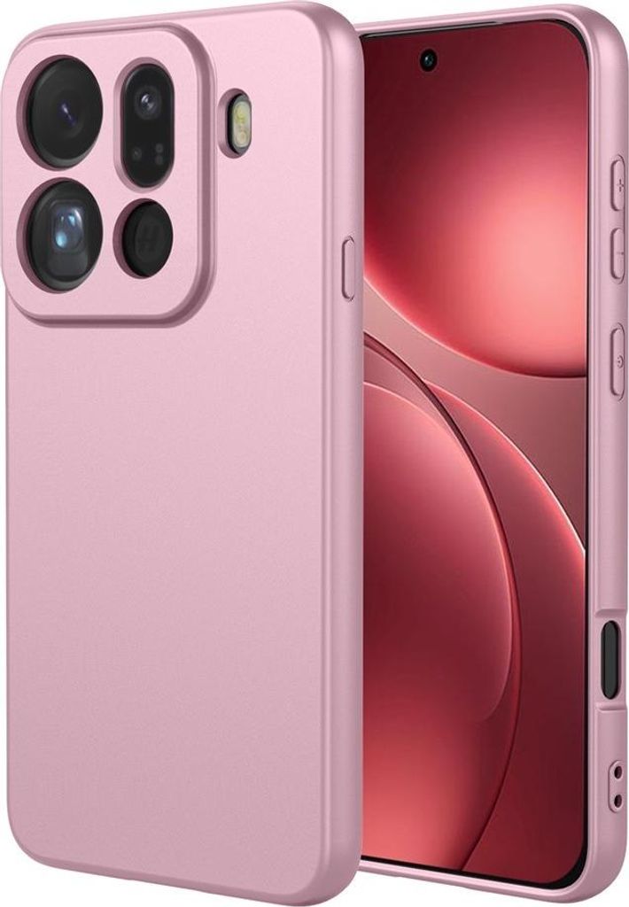 OPPO Find X9 Pro Hülle - Coverup Colour TPU Back Cover - Rosa