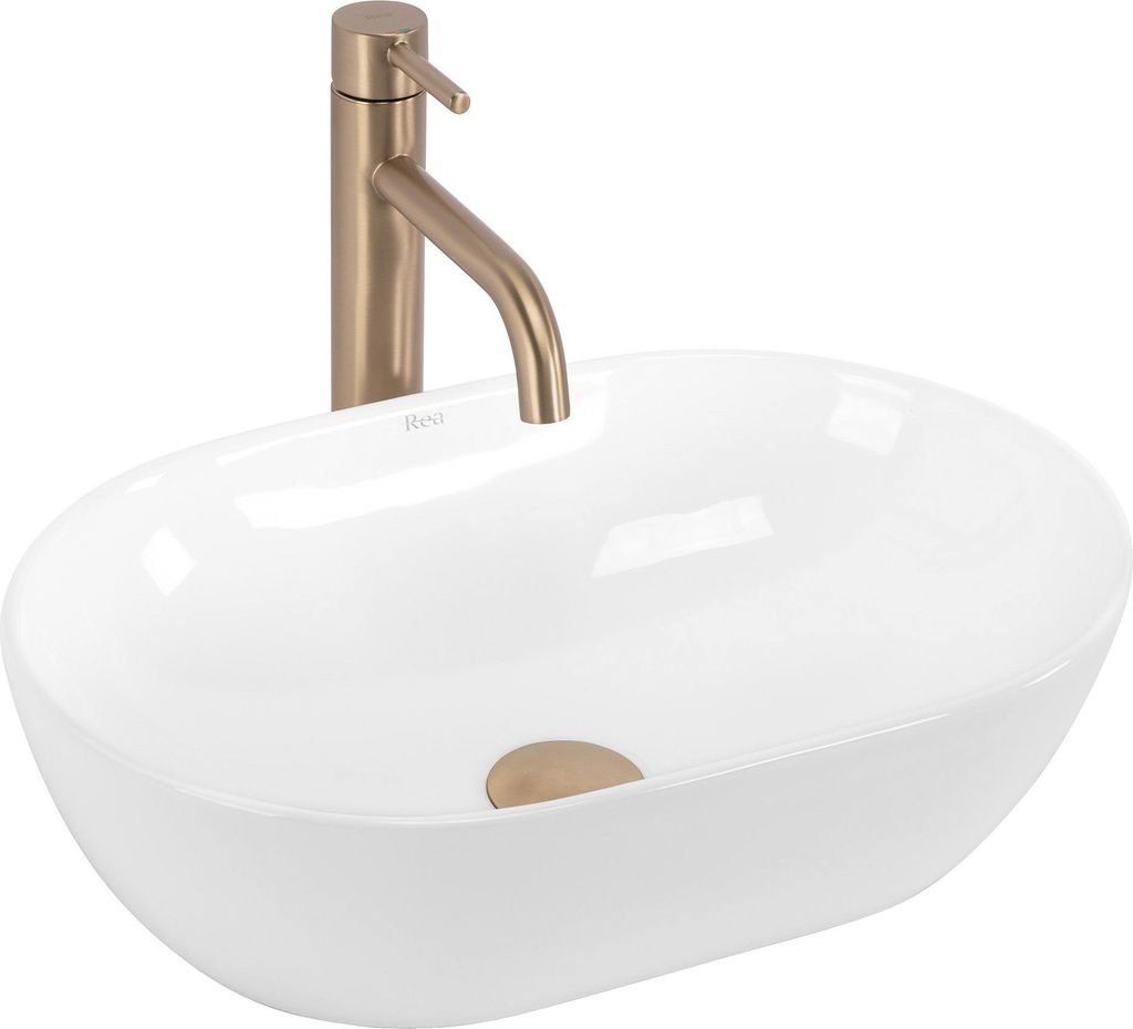 Aufsatzwaschbecken Rea Amelia 45 White Produktbild 