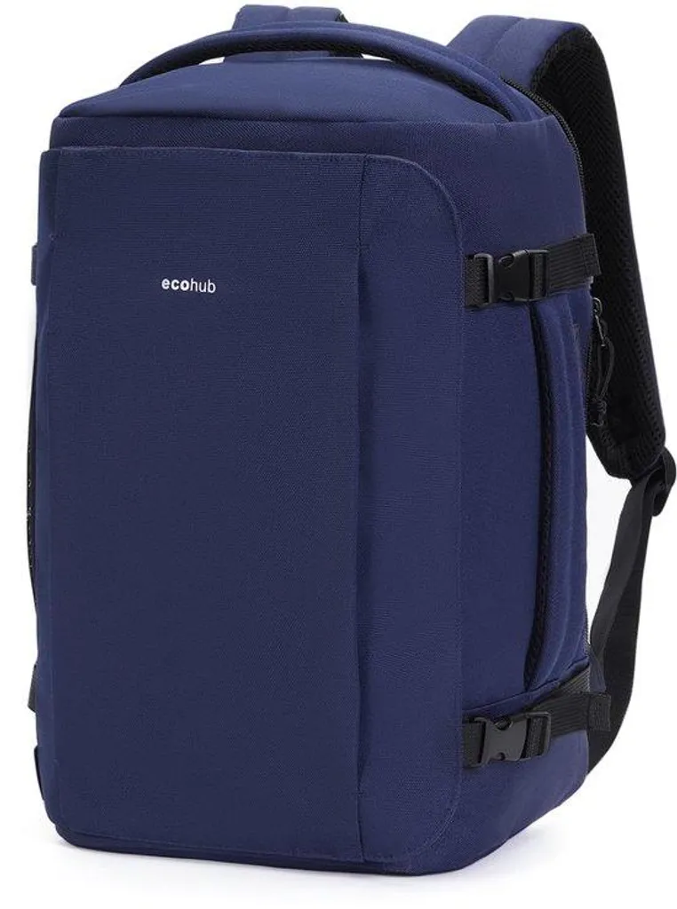 Sac à dos imperméable 20L bleu 40x20x25 cm avec multiples poches