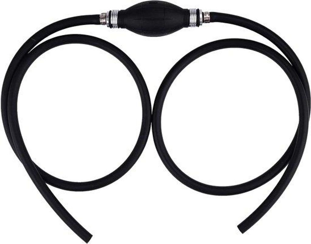 Portable Siphonpumpe für Kraftstoffübertragung | 8mm Schlauch | Hochstrom | Dauerhafte Siphonschlauch | Benzin Dieselkraftstoff | Aquarium-Flüss...