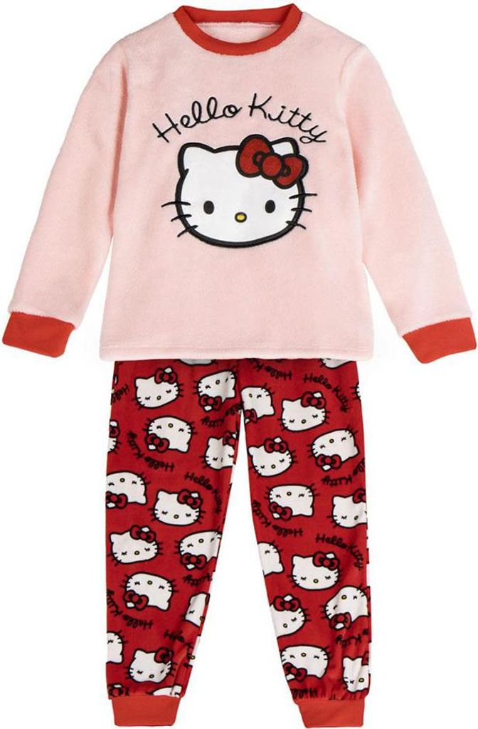 Cerda Group Hello Kitty Pyjama Rot,Rosa 6 Years Jungen,Mädchen Rot,Rosa 6 Years