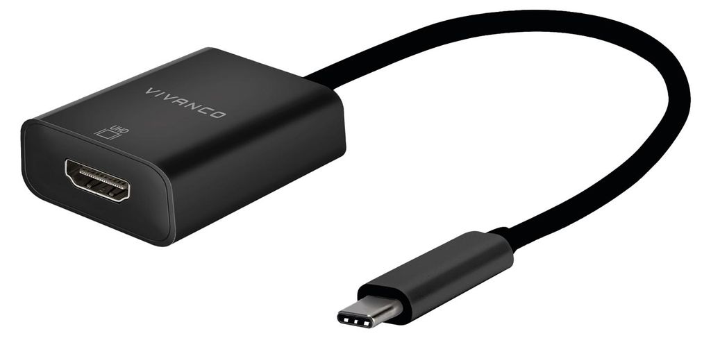 VIVanco™Adaptateur USB Type-C – HDMI Image du produit 