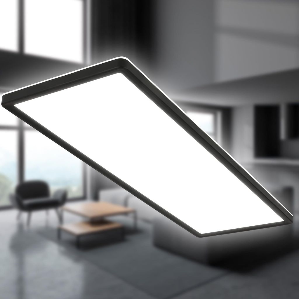 LED plafondlamp, LED paneelverlichting, plat, indirect Productafbeelding 