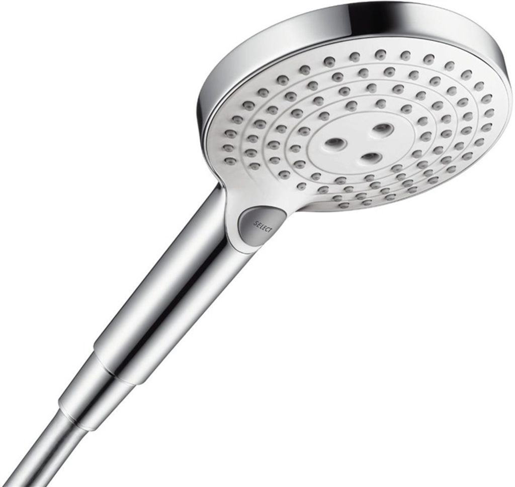 Hansgrohe Handbrause Raindance Select S 120 EcoSmart Weiss Produktbild 