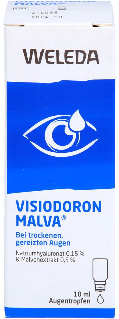 WELEDA Visiodoron Malva Augentropfen bei trockenen und Produktbild 