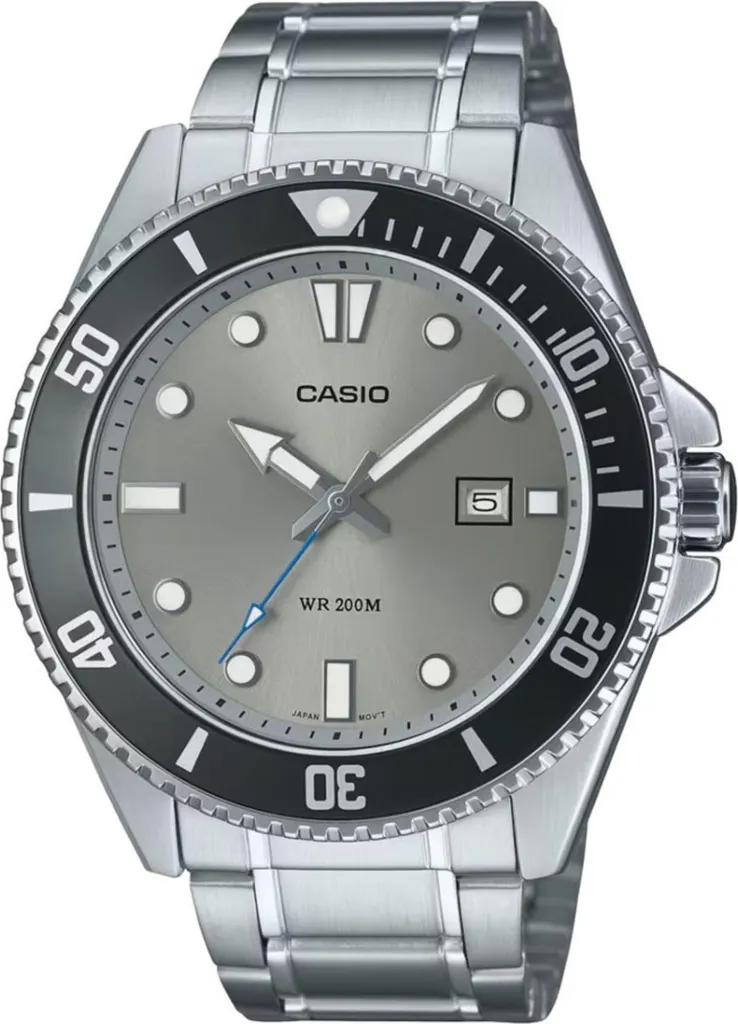 Prezzo Shock Casio MDV-107D-8AVDF Diver 200m - Spedizione Rapida