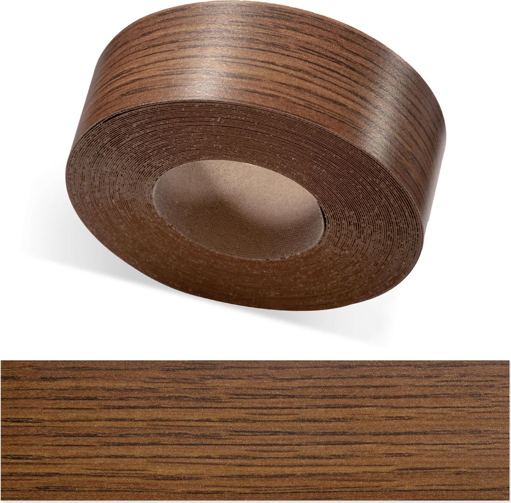 ben+camilla.com Kantenumleimer | Eiche Antik 45 mm x 10 m | Sicherer, bequem, Profi Material