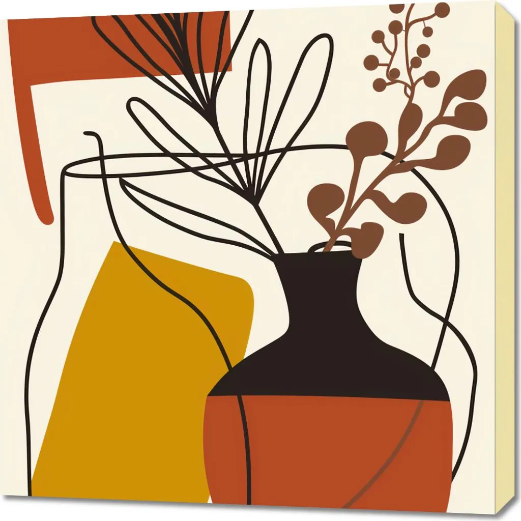 Image Nature 70x70 cm Contemporaine - Décoration Murale Salon & Chambre - Art