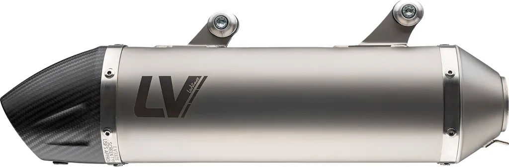 Échappement Moto LEOVINCE X3 EVO Slip-On Inox et Finition Carbone 14447X