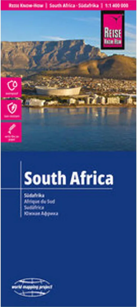 Carte de voyage Afrique du Sud Reise Know-How pour road-trip et safari
