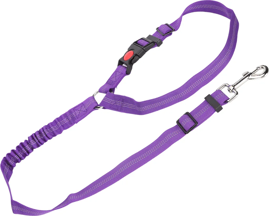 Cintura di sicurezza dell'animale domestico, cintura di sicurezza regolabile dell'animale domestico, cintura di sicurezza del cane, cintura di sicurezza del cane, cintura di sicurezza riflettente del cane, guinzaglio dell'animale domestico - 7