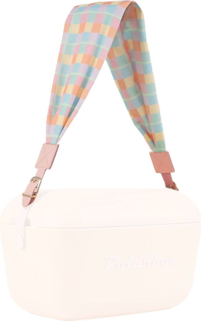 Polarbox Prinkstyle Strap VichyPop Check Pink 91cm