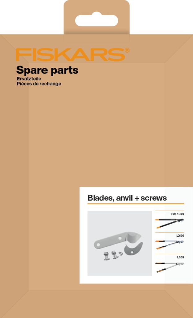 Ersatzklinge PowerGear X Schere LX99-L Bl.verp.FISKARS Produktbild 3