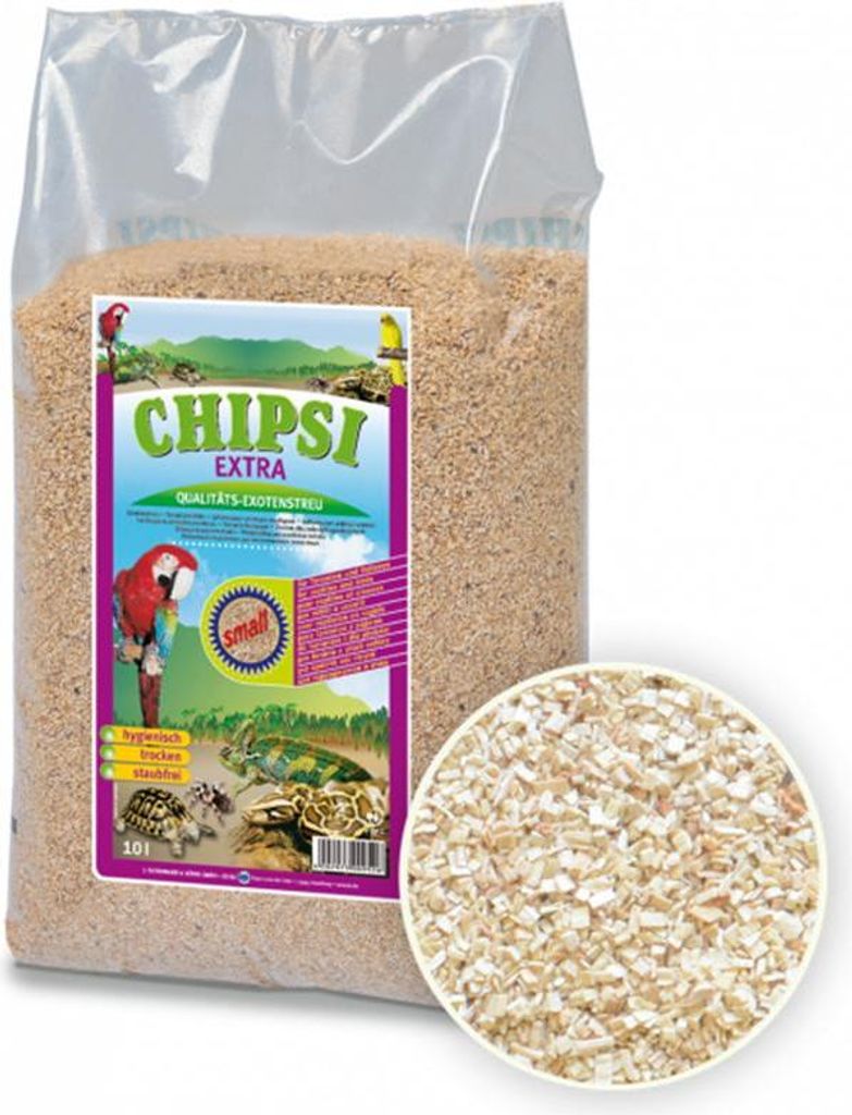 Chipsi Extra small Buchenholzgranulat 10l Produktbild 