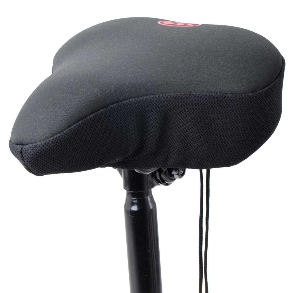 Satteldecke Gel Tour Reflexstreifen breiter Fahrradsattel schwarz Fahrradzubehör Sattel Filmer 47008