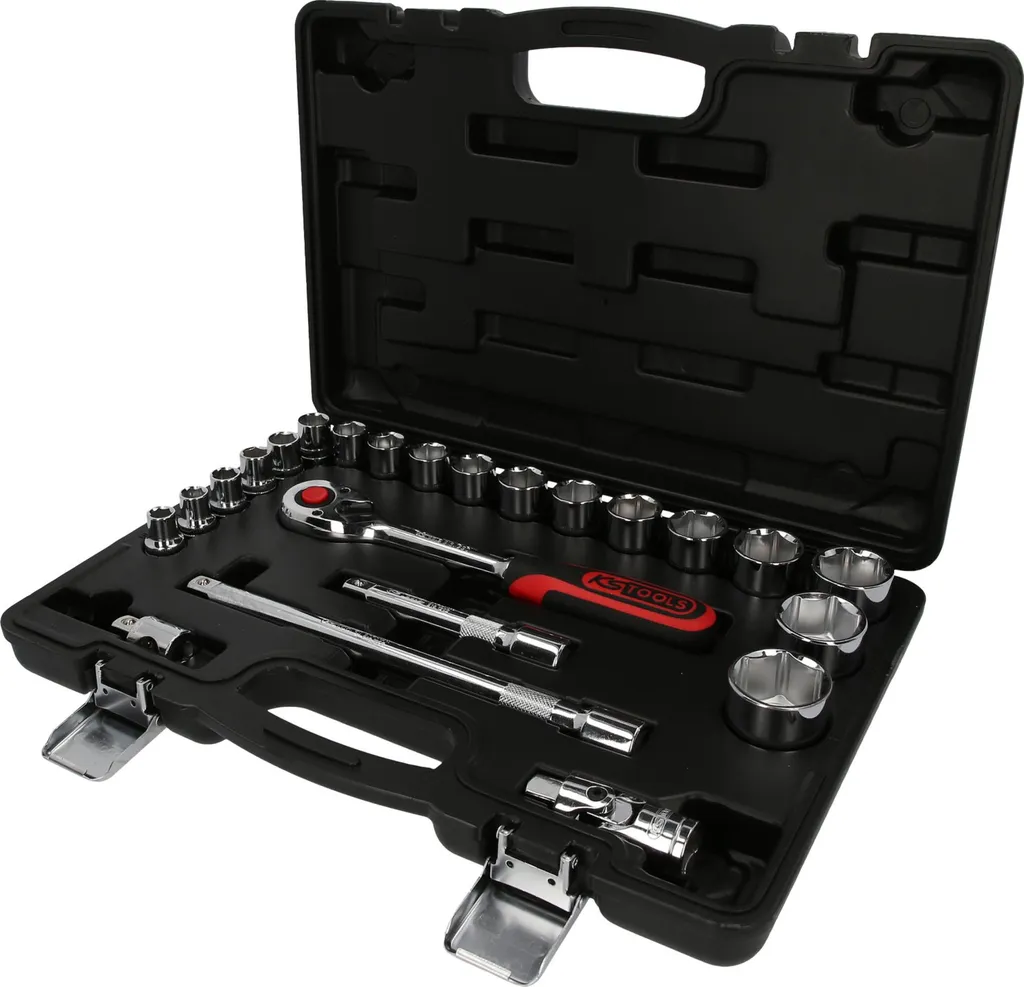 Jeu de douilles KS TOOLS 918.0623 - 23 pces CHROMEplus 1/2" - Pro