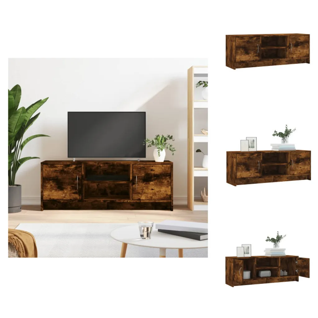 Mobile TV Moderno vidaXL Rovere Fumé | Setup Gaming e Cinema 102cm