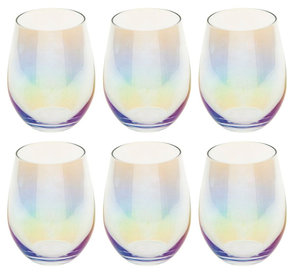 Secret de Gourmet Tumbler Trinkglaser - 6x - Perle - 540 ml Produktbild 