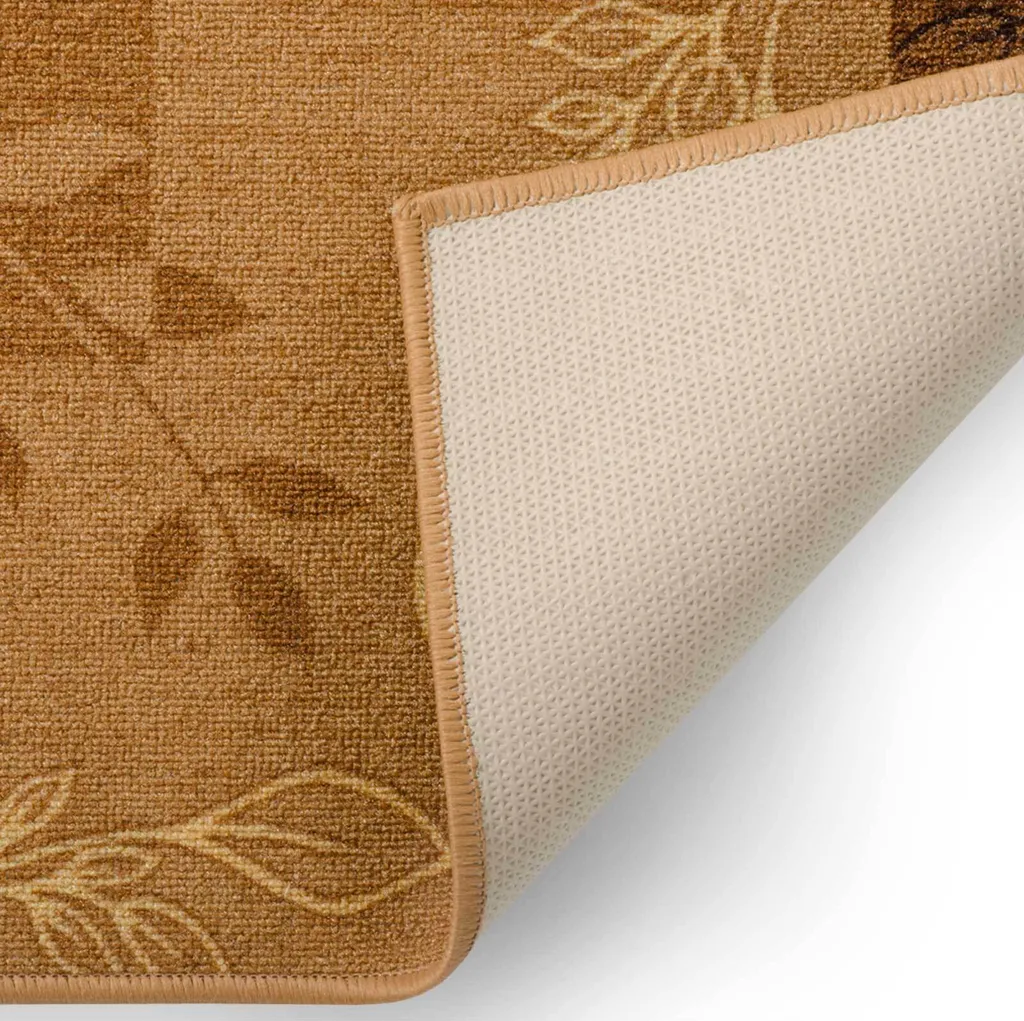 Tapis de passage long 67x350 cm beige Akzent idéal pour grands couloirs