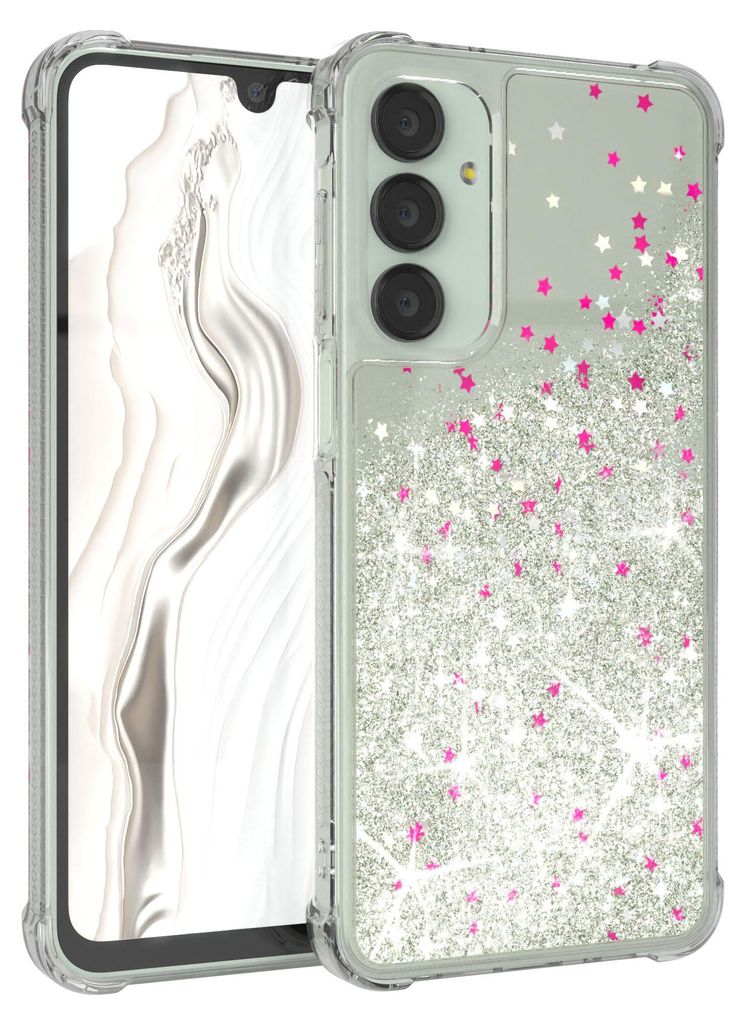 EAZY CASE - Glitzer Hülle kompatibel mit Samsung Galaxy A16 Produktbild 