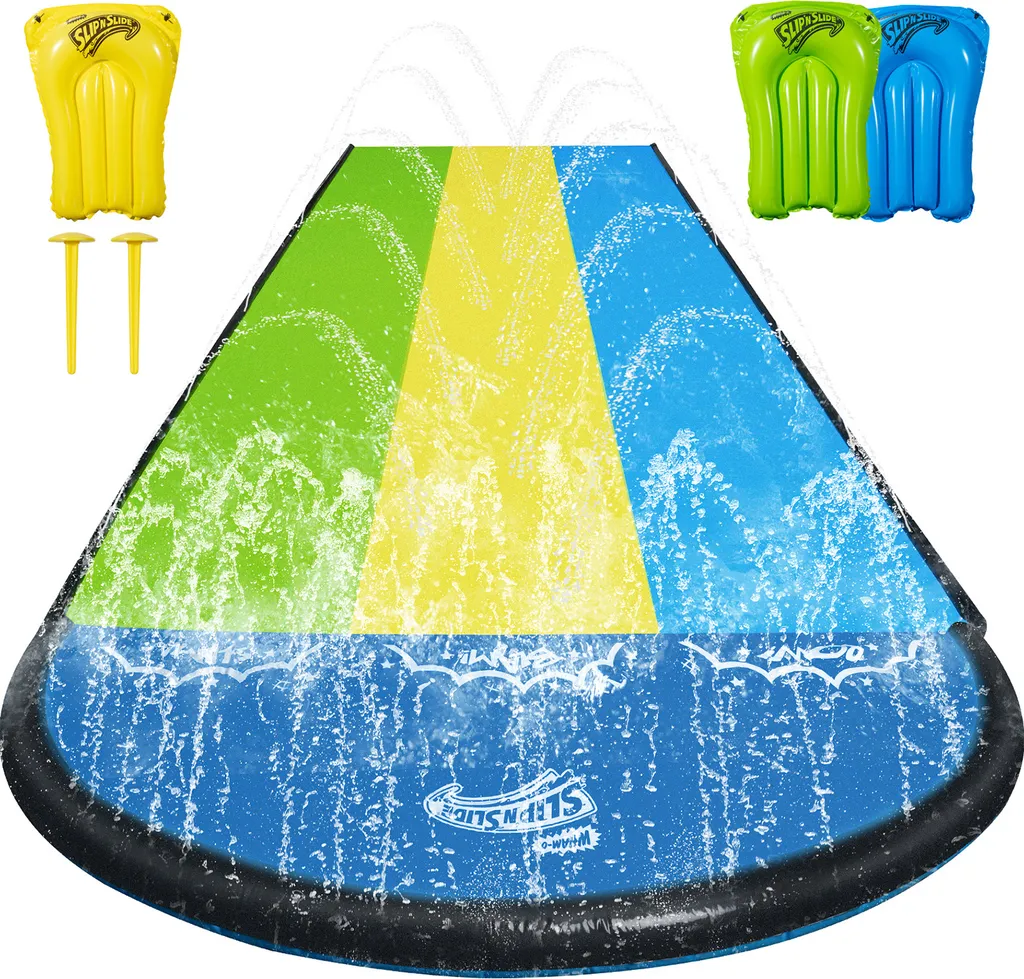 Wham-O Triple Wave Rider: Il Grande Scivolo d'Acqua da 548 cm