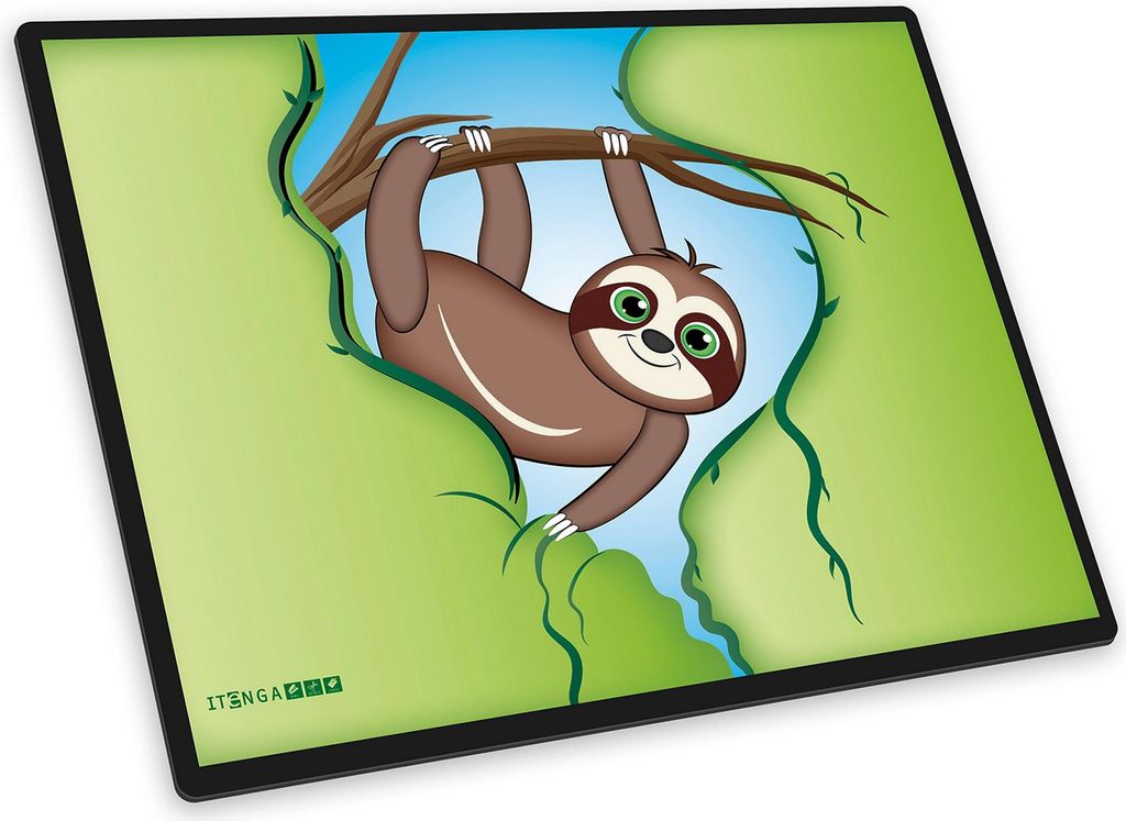 itenga Schreibunterlage V1 - Serie Funny animals - FAULTIER