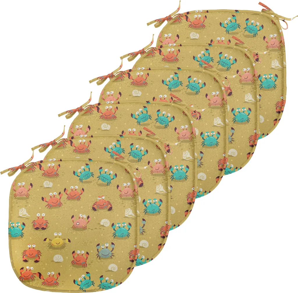 Coussins de Siège de Cuisine Décoratifs 40x40 cm pour Repas en Famille