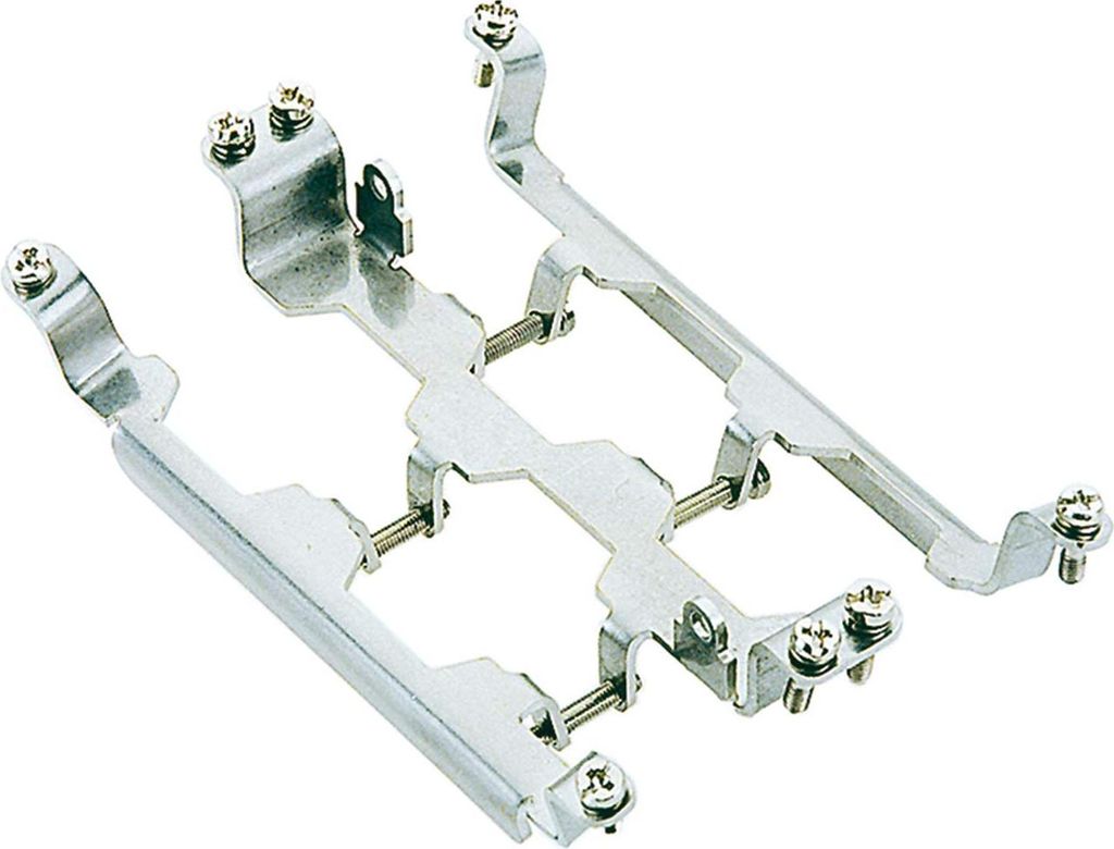 "Han HPR Halterahmen, Baugröße 48B Stift/Buchse, für 4 HC-Module 350+2xQ5/0 Werkstoff Metall"