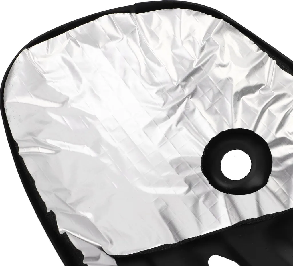 Bouclier thermique inox noir anti-corrosion pour Vespa Sprint 150cc