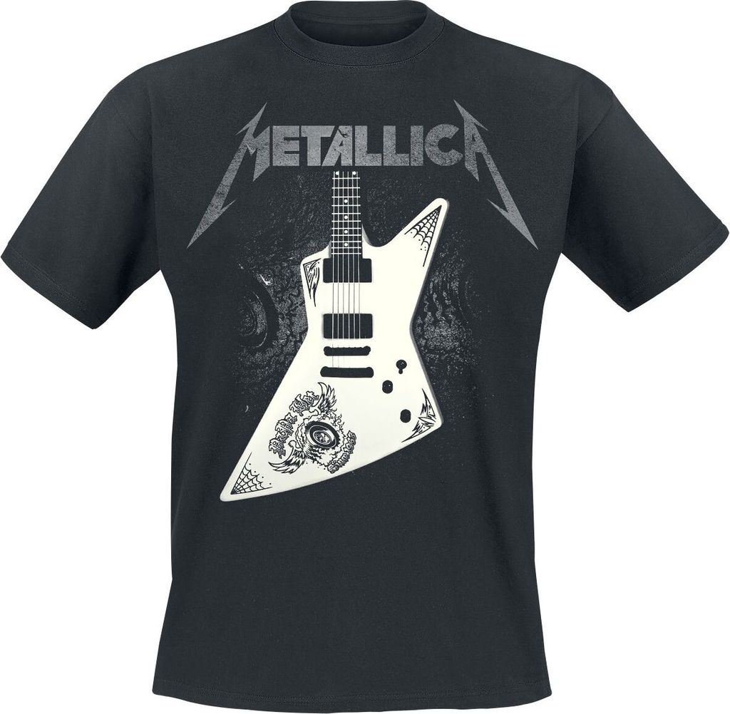 Metallica T-Shirt Herren Papa Het Guitar schwarz XL Produktbild 