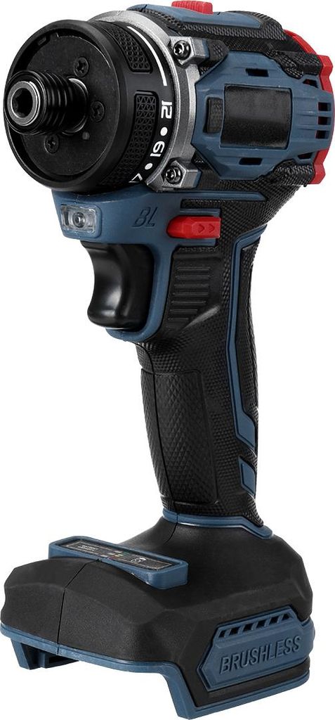 21+1 Bürstenloser Akkuschrauber 1000W, 2-Gang, 27–280Nm Drehmoment, Elektrischer Schraubendreher, Ohne Akku