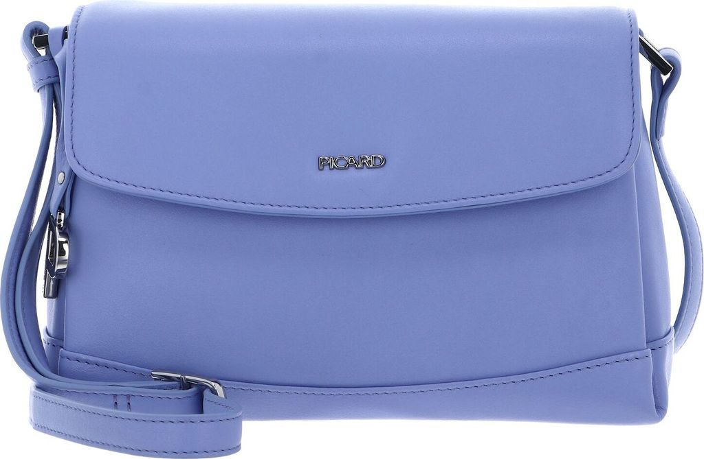 PICARD Leder Schultertasche Umhängetasche Really Shoulder Bag Violet violett