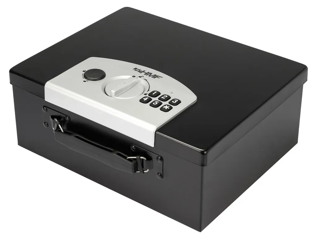Mallette de sécurité pour documents A4 avec serrure électronique HMF