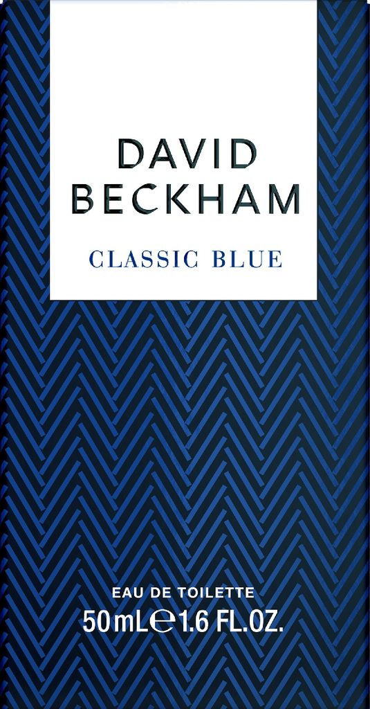 David Beckham Klassischer Blauer Eau de Toilette, 50 ml Produktbild 