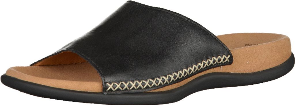 Gabor Shoes Pantolette - Schwarz Glattleder Größe: 42 Produktbild 