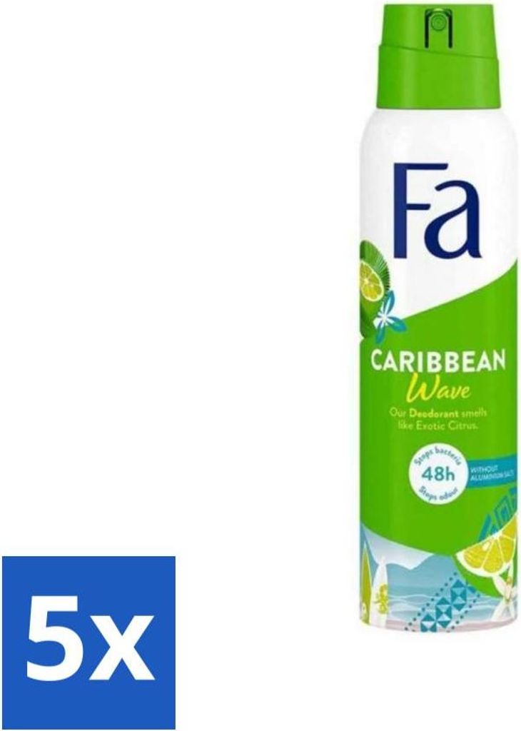 Déodorant spray Fa Lime Squeeze 150 ml - Pack économique - Image du produit 