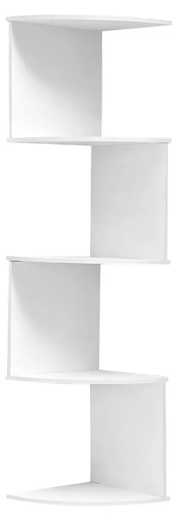 Étagère murale décorative 5 niveaux - Système de fixation sans perçage