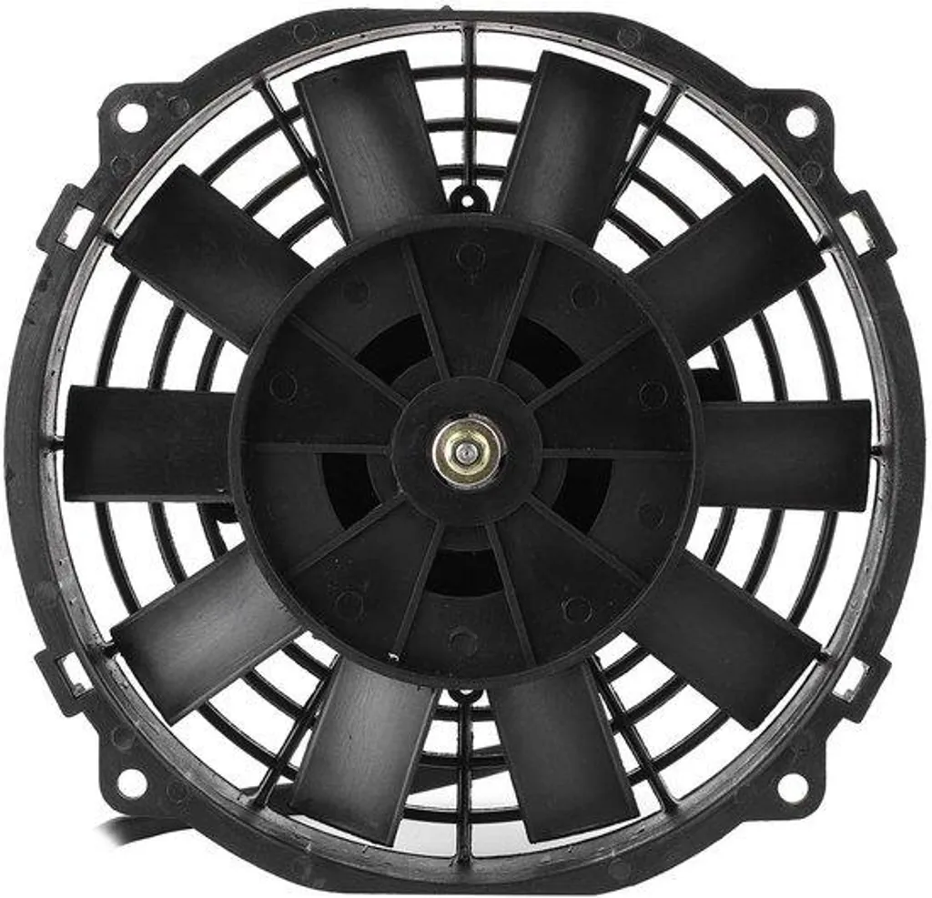 Ventilateur 12V pour camping-car et voiture 8 pouces 80W portable