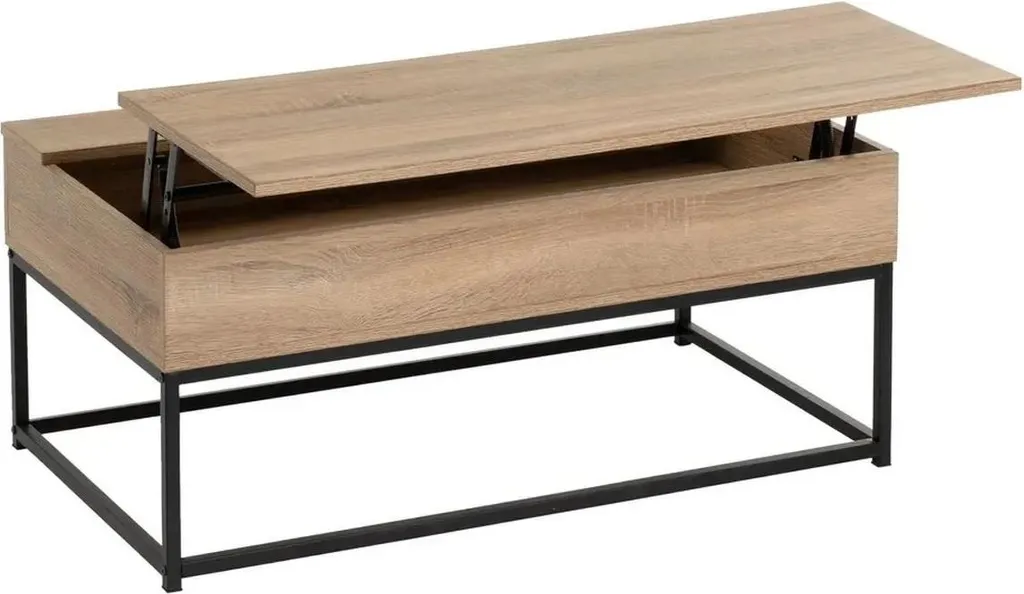 Table basse idéale pour manger et travailler dans le salon 100x45cm