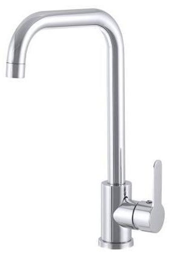 Küchenarmatur STEEL Wasserhahn Küche Spüle Armatur 360° Produktbild 