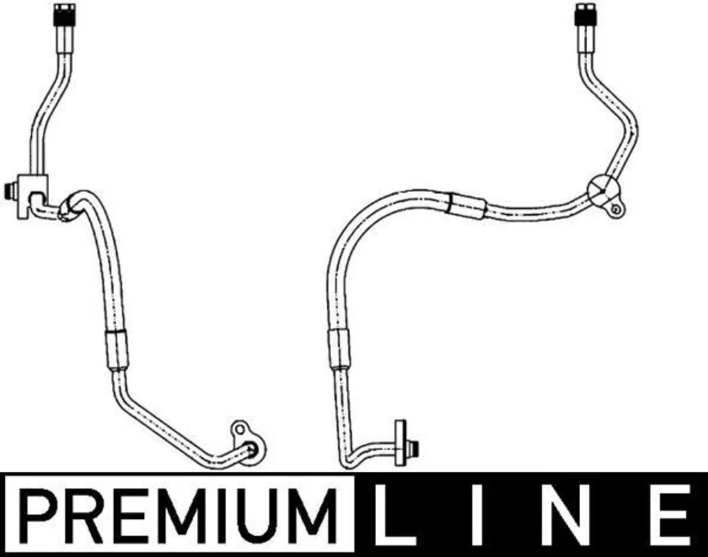 Conduite haute pression climatisation MAHLE pour FORD GALAXY II
