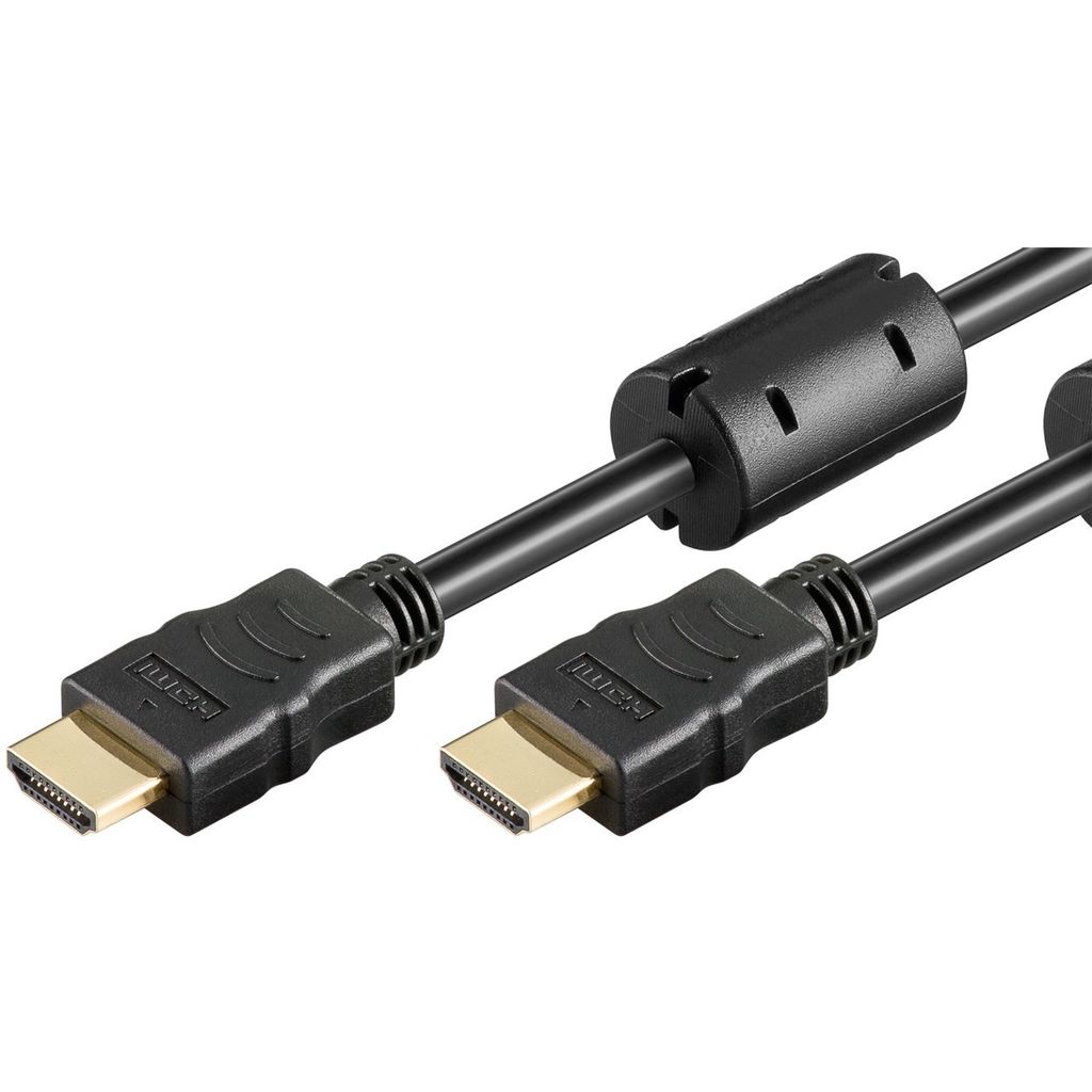 Goobay High-Speed-HDMI -Kabel mit Ethernet (Ferrite) (61304)