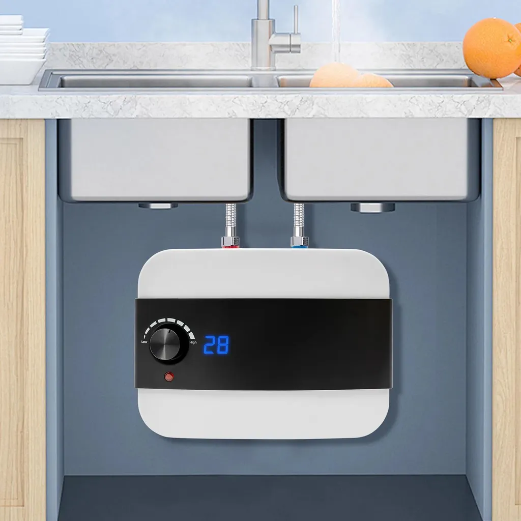 Mini chauffe-eau électrique 6L solution eau chaude rapide sous lavabo 1500W - 6