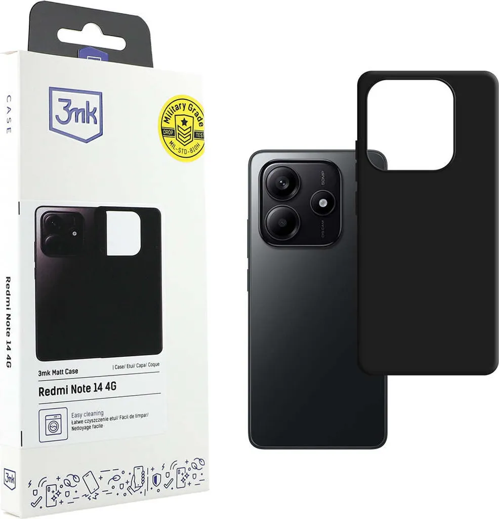 Etui 3Mk Matt Case Do Redmi Note 14 4G - 5