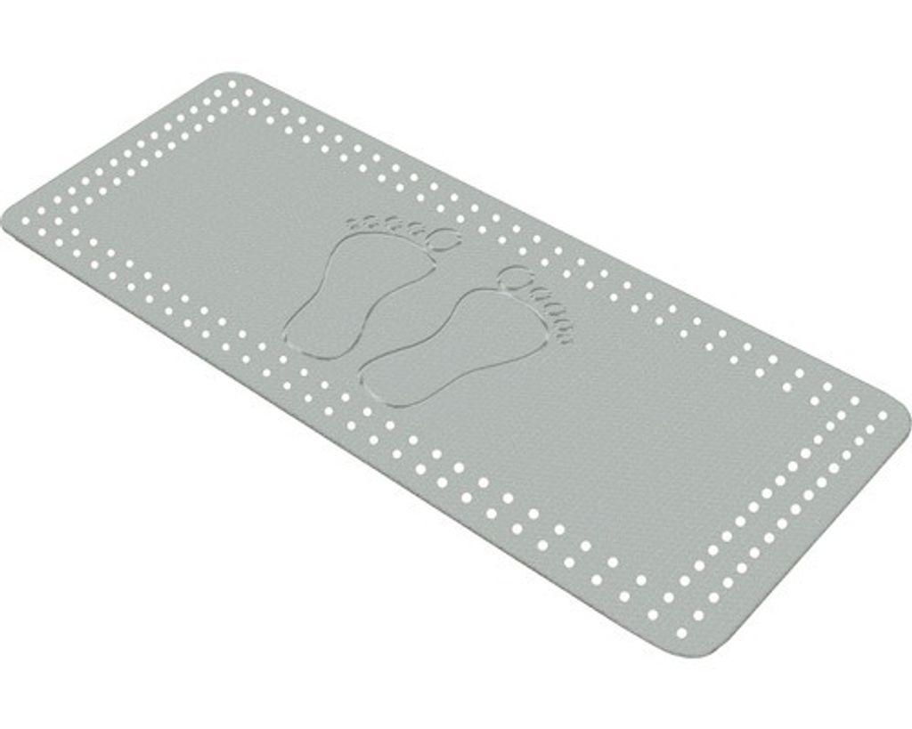 Tapis de baignoire "Foot" de Kleine Wolke gris clair 36x72 Image du produit 
