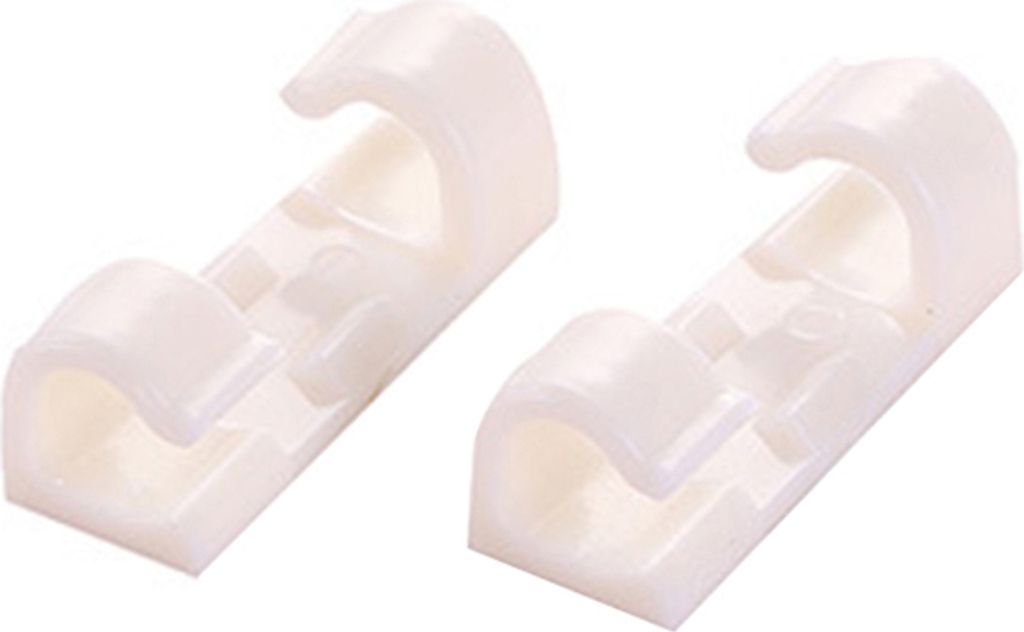 20pcs Kabelclip Safe Wear-resistente Anti-Kratzer-Hochtemperaturwiderstandsdraht für Büro-Weiß