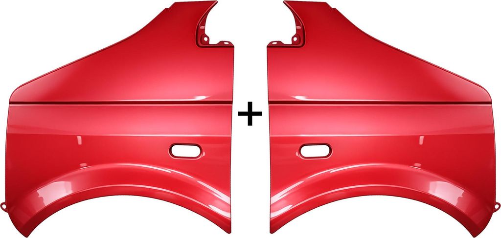 Kotflügel VW Transporter T5 Links + Rechts LY3D 03-15 Neu Lackiert