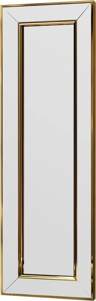 Miroir pour entrée et salon Carlos Or - Miroir vertical 30x90 cm doré - 4