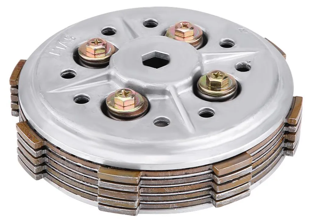 Solution Anti-Patinage Kit Embrayage Disque et Plateau pour YBR 125